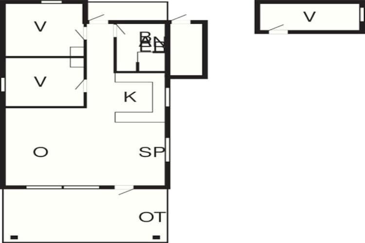 Two-Bedroom Holiday Home In Skibby 1 외부 사진