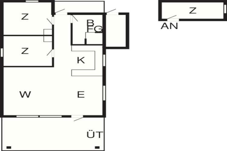 Two-Bedroom Holiday Home In Skibby 1 외부 사진